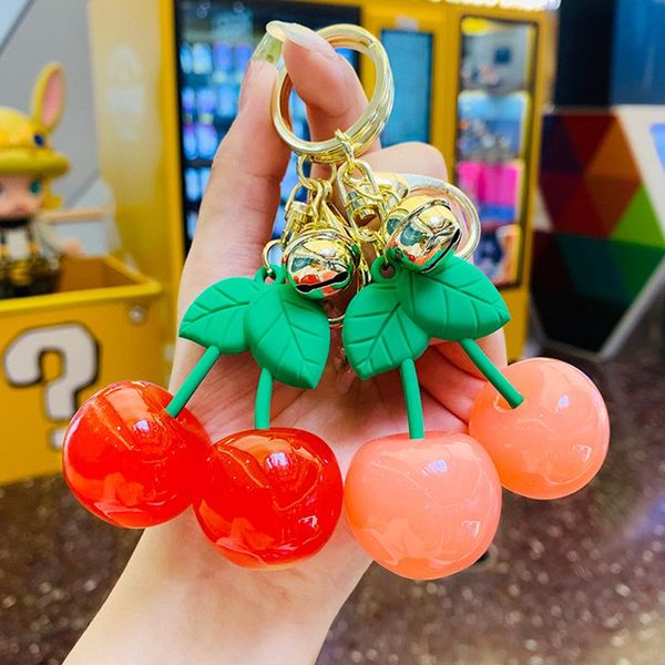 keychains creative girl heart cherry keychain doll simple backpack pendant gift lovers bag, Silver
keychains creative girl heart cherry keychain doll simple backpack pendant gift lovers bag, Silver