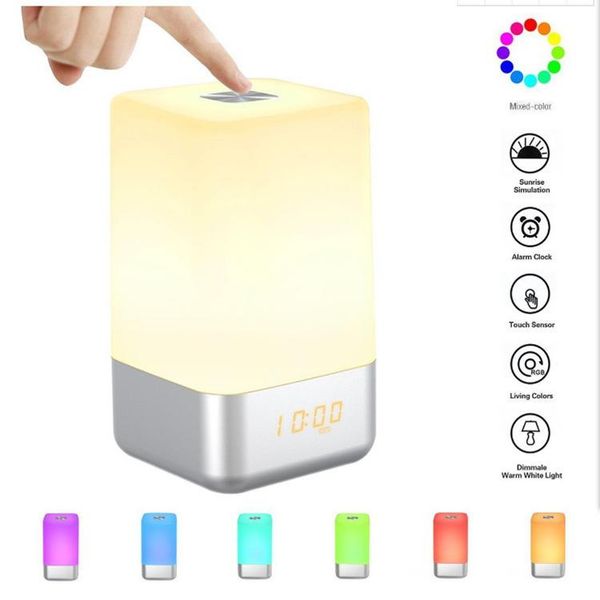 desk & table clocks pattern function electronics alarm led bedside small peculiar natural awaken lamp
desk & table clocks pattern function electronics alarm led bedside small peculiar natural awaken lamp