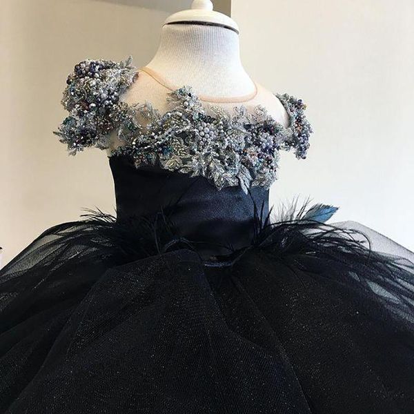 girl's dresses black luxurious lace flower girl ball gown beaded tiers tulle lilttle kids birthday pageant weddding gowns, Red;yellow
girl's dresses black luxurious lace flower girl ball gown beaded tiers tulle lilttle kids birthday pageant weddding gowns, Red;yellow