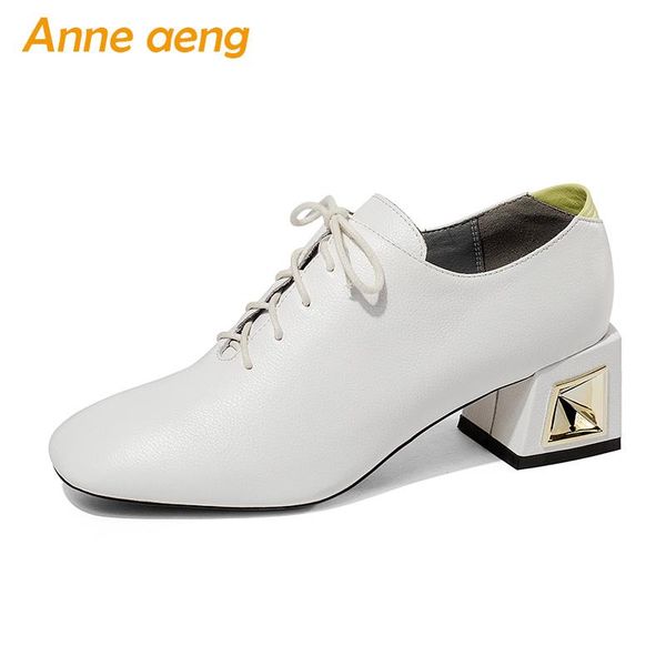 dress shoes 2021 spring/autumn genuine leather women pumps high heels round toe lace-up office ladies white, Black
dress shoes 2021 spring/autumn genuine leather women pumps high heels round toe lace-up office ladies white, Black