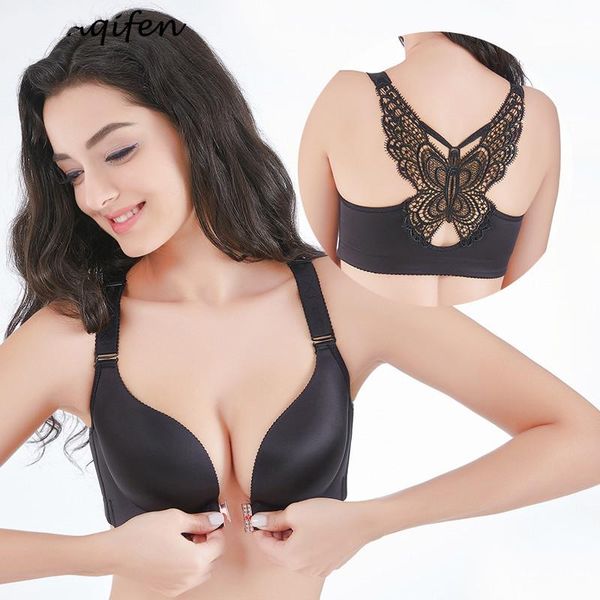 meizimei bras for women beauty back front closure plus size seamless bralette butterfly brassiere girl push up bh cde38, Red;black
meizimei bras for women beauty back front closure plus size seamless bralette butterfly brassiere girl push up bh cde38, Red;black