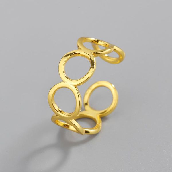wedding rings korean trendy hollow round finger for women statement punk hip hop geometric opening adjust metal gold silver color ring, Slivery;golden
wedding rings korean trendy hollow round finger for women statement punk hip hop geometric opening adjust metal gold silver color ring, Slivery;golden