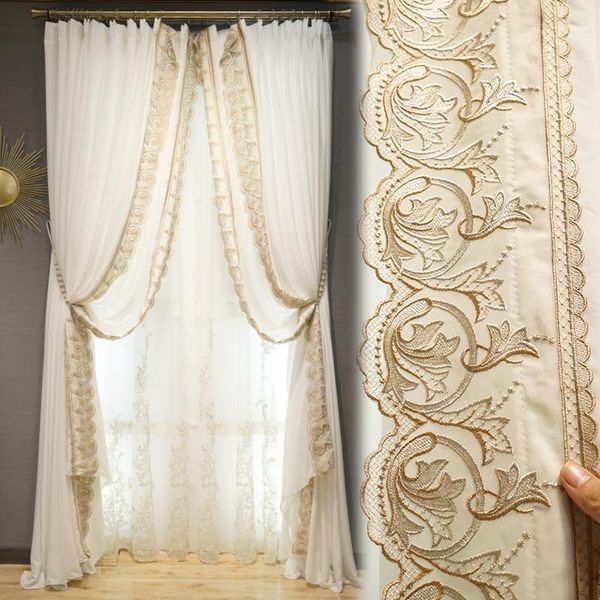 curtain & drapes custom curtains for living room light luxury romantic european french window embroidery white cloth tulle panel
curtain & drapes custom curtains for living room light luxury romantic european french window embroidery white cloth tulle panel