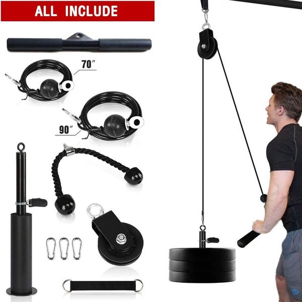fitness pulley cable machine diy heavy duty forearm wrist arm strength trainer for bodybuilding equipment fitness accessories
fitness pulley cable machine diy heavy duty forearm wrist arm strength trainer for bodybuilding equipment fitness accessories