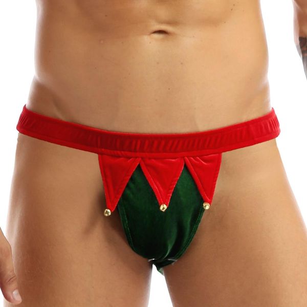 men soft velvet christmas elf lingerie open butt jockstrap g-string thongs underpants male panties xmas underwear, Black;white
men soft velvet christmas elf lingerie open butt jockstrap g-string thongs underpants male panties xmas underwear, Black;white