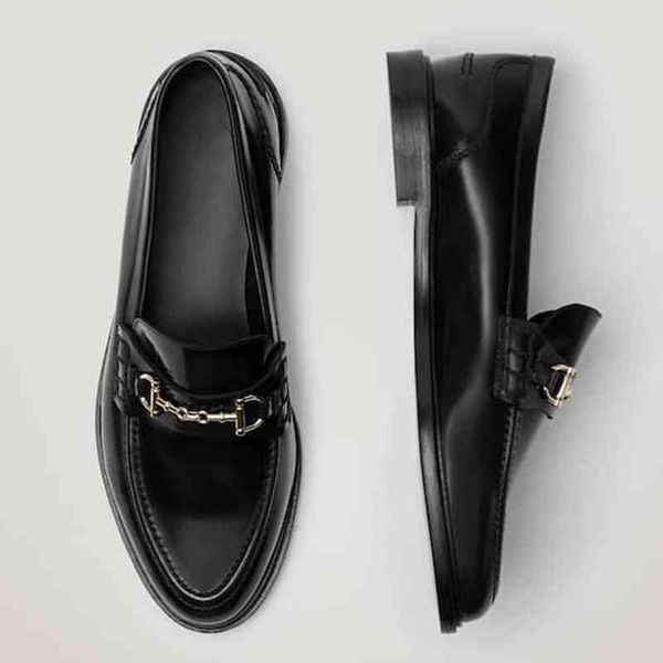 dress shoes luxo england retro-style fashion leather buckle metal pedal casual women's moccasins mujer zapatos wote, Black
dress shoes luxo england retro-style fashion leather buckle metal pedal casual women's moccasins mujer zapatos wote, Black