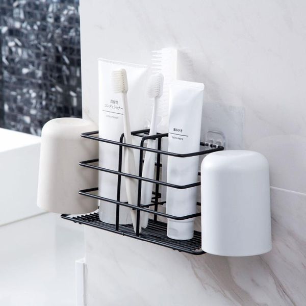 toothbrush holders otherhouse iron holder wall mounted tooth brush cup toothpaste storage rack shelf razor bathroom organizer
toothbrush holders otherhouse iron holder wall mounted tooth brush cup toothpaste storage rack shelf razor bathroom organizer