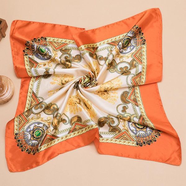 scarves women printed handle bag hair multifunction ribbon ladies small satin square 60*60cm neckerchief bandana head wraps, Blue;gray
scarves women printed handle bag hair multifunction ribbon ladies small satin square 60*60cm neckerchief bandana head wraps, Blue;gray
