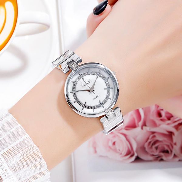 wristwatches cacaxi watch women fashion dress quartz wrist ladies casual waterproof watches relogio feminino a220, Slivery;brown
wristwatches cacaxi watch women fashion dress quartz wrist ladies casual waterproof watches relogio feminino a220, Slivery;brown