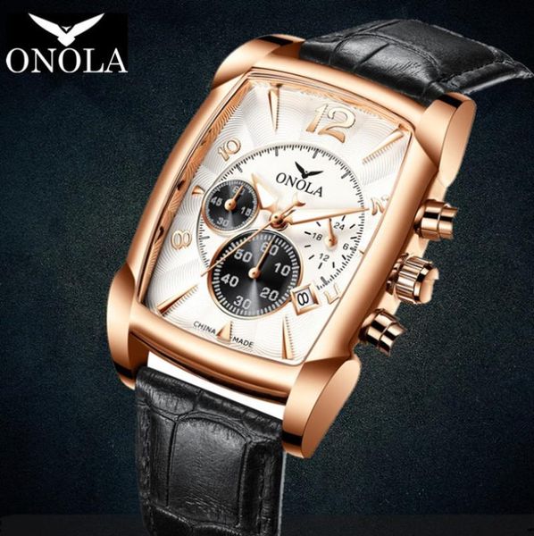 wristwatches onola business fashion casual multifunctional men's quartz watch waterproof belt men, Slivery;brown
wristwatches onola business fashion casual multifunctional men's quartz watch waterproof belt men, Slivery;brown