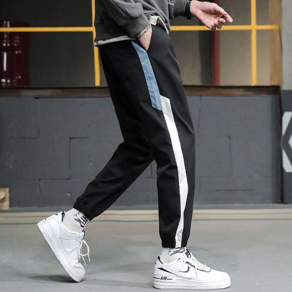 20 new autumn and winter casual leggings men's young fashion brand washing pants, Black
20 new autumn and winter casual leggings men's young fashion brand washing pants, Black