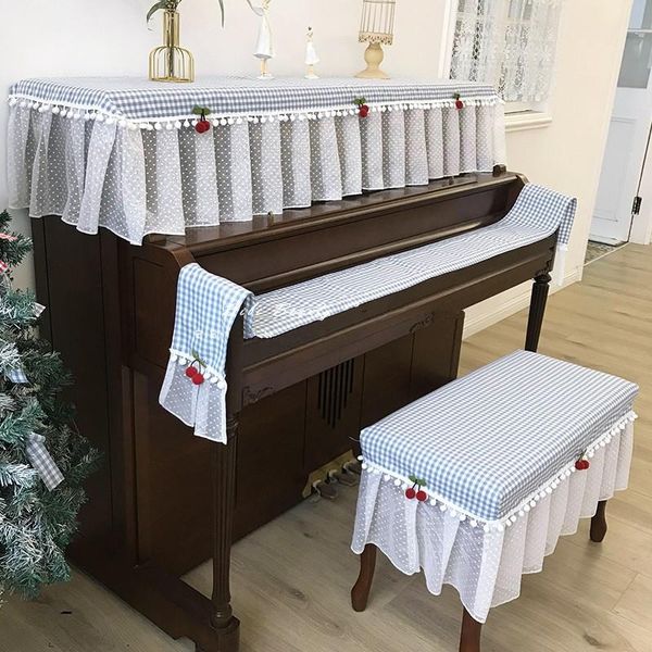 other household sundries pastoral red/green/blue plaid piano dustproof cloth cover towel bench keyboard
other household sundries pastoral red/green/blue plaid piano dustproof cloth cover towel bench keyboard