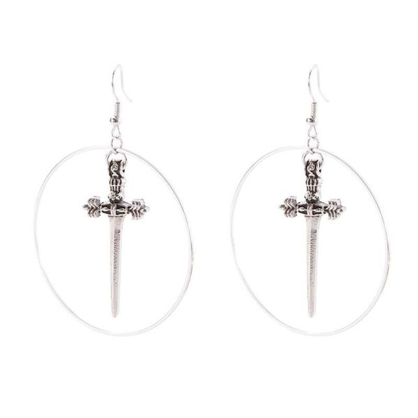dangle & chandelier sword hoop earrings gothic for women men fashion hip hop cool moon and ear hook teen boy girl street jewelry, Silver
dangle & chandelier sword hoop earrings gothic for women men fashion hip hop cool moon and ear hook teen boy girl street jewelry, Silver