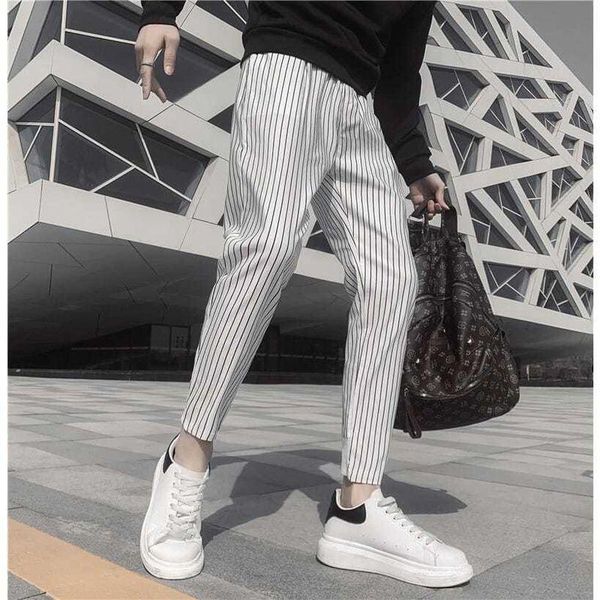 men's pants casual pant men street stripe print straight high male fashion oversized trousers students man clotrhes, Black
men's pants casual pant men street stripe print straight high male fashion oversized trousers students man clotrhes, Black
