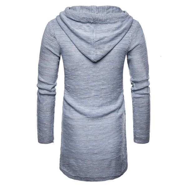 men's autumn sweater casual pullover medium length hooded high street t-shirt, White;black
men's autumn sweater casual pullover medium length hooded high street t-shirt, White;black