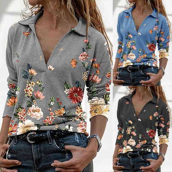 fashion flowers print v-neck bottoming womens blouses casual autumn winter ladies female women long sleeve blusas pullover, White
fashion flowers print v-neck bottoming womens blouses casual autumn winter ladies female women long sleeve blusas pullover, White
