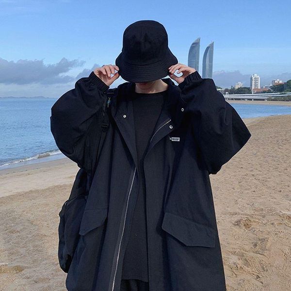 men's jackets harajuku hooded jacket autumn 2021korean fashion preppy style high street hip hop casual loose coat trend, Black;brown
men's jackets harajuku hooded jacket autumn 2021korean fashion preppy style high street hip hop casual loose coat trend, Black;brown
