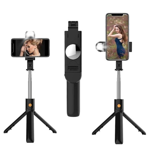 selfie monopods wireless stick with tripod fill light shutter remote control foldable bluetooth phone holder for ios android
selfie monopods wireless stick with tripod fill light shutter remote control foldable bluetooth phone holder for ios android