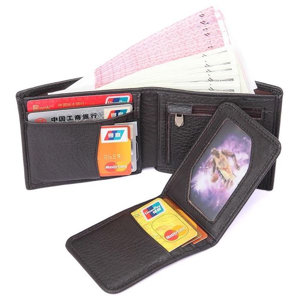 wallets luufan cow leather fashion card holder wallet simple casual design men's two folds short 8155-3c 2021, Red;black
wallets luufan cow leather fashion card holder wallet simple casual design men's two folds short 8155-3c 2021, Red;black