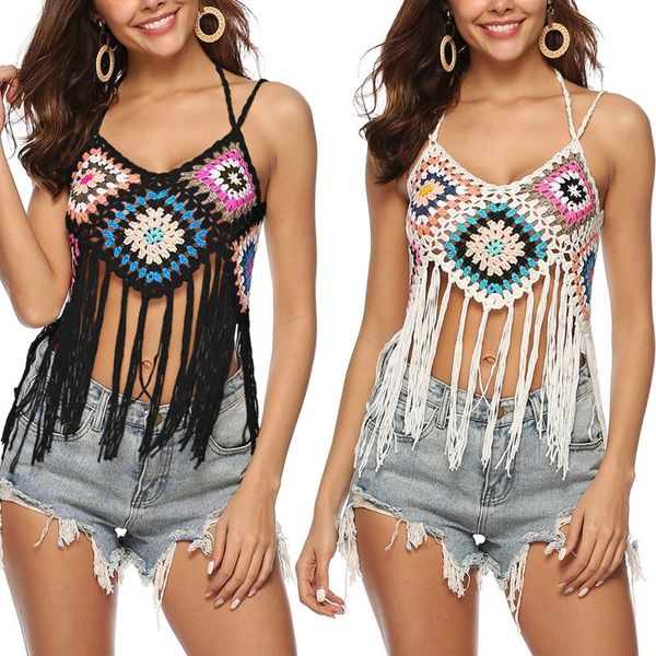tassel hollow bikini women's 2021 boho knit sleeveless see through halter backless vest tanks bra swimsuit swimwear
tassel hollow bikini women's 2021 boho knit sleeveless see through halter backless vest tanks bra swimsuit swimwear
