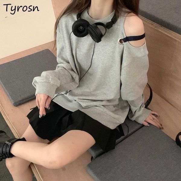 women's hoodies & sweatshirts no hat women off-shoulder designed hollow out temperament trendy loose casual elegant solid simple hipste, Black
women's hoodies & sweatshirts no hat women off-shoulder designed hollow out temperament trendy loose casual elegant solid simple hipste, Black