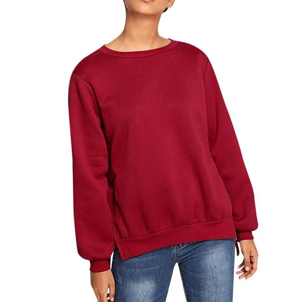 women's hoodies & sweatshirts 2021 autum winter casual classical red color o-neck v open double straps on both sides long sleeve pullov, Black
women's hoodies & sweatshirts 2021 autum winter casual classical red color o-neck v open double straps on both sides long sleeve pullov, Black