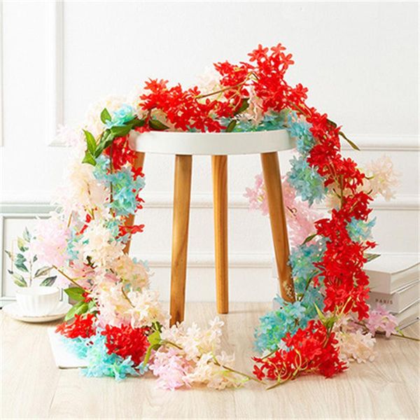decorative flowers & wreaths 1.76m simulation plant, lilac flower, vine, high-quality home wedding, ceiling decoration, rural style setting,
decorative flowers & wreaths 1.76m simulation plant, lilac flower, vine, high-quality home wedding, ceiling decoration, rural style setting,