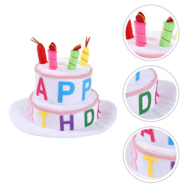 party hats kids birthday hat decorative cake shape headdress po prop 
party hats kids birthday hat decorative cake shape headdress po prop