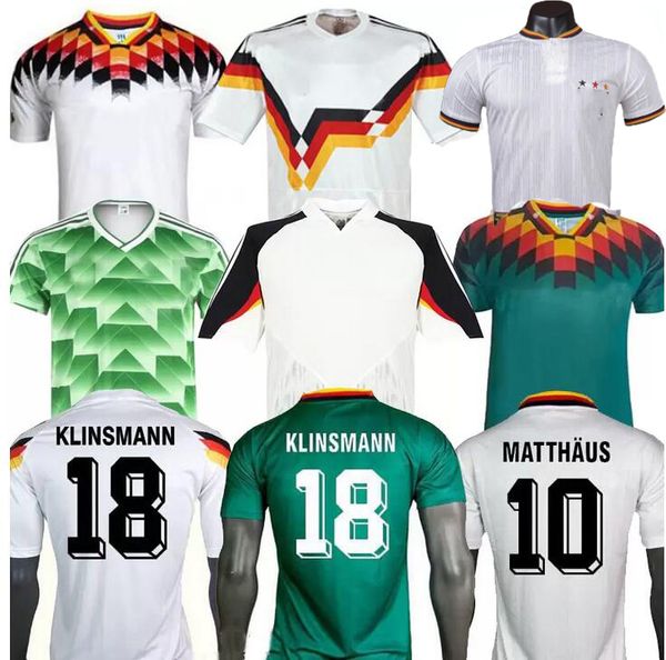 1990 1992 1994 1998 1988 germany retro soccer jersey littbarski ballack klinsmann matthias home shirt kalkbrenner jersey 1996 2004, Black;yellow
1990 1992 1994 1998 1988 germany retro soccer jersey littbarski ballack klinsmann matthias home shirt kalkbrenner jersey 1996 2004, Black;yellow