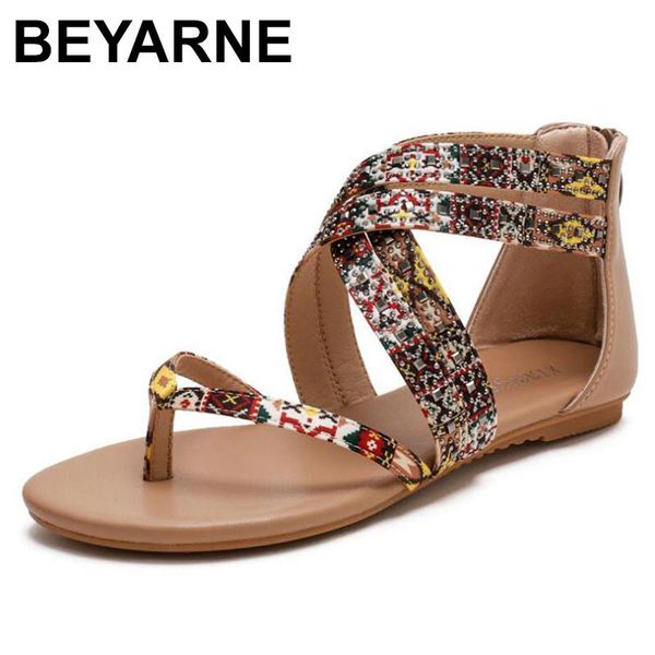 beyarne summer sandals woman pu leather with crystal fashion ladies flat heel shoes female flip flops large plus size 36-42, Black
beyarne summer sandals woman pu leather with crystal fashion ladies flat heel shoes female flip flops large plus size 36-42, Black
