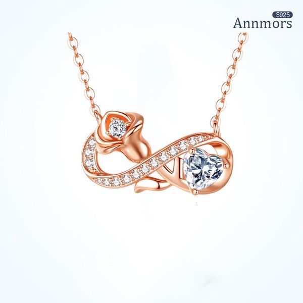 chains 925 sterling silver necklace flower love rose forever golden pendant women girlfriend jewelry bow xmas gift
chains 925 sterling silver necklace flower love rose forever golden pendant women girlfriend jewelry bow xmas gift