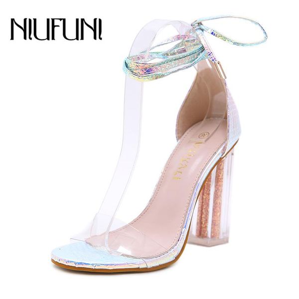 sandals ankle strap transparent women's fashion niufuni crystal gradient high heels lace up clear shoes for women size 35-40, Black
sandals ankle strap transparent women's fashion niufuni crystal gradient high heels lace up clear shoes for women size 35-40, Black