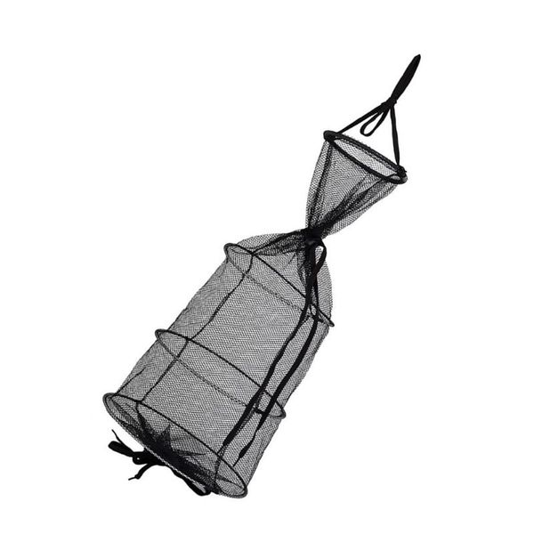 fishing accessories 3mm hole outdoor portable mesh folding crab lobster net for shrimp baits storage (black, ro
fishing accessories 3mm hole outdoor portable mesh folding crab lobster net for shrimp baits storage (black, ro