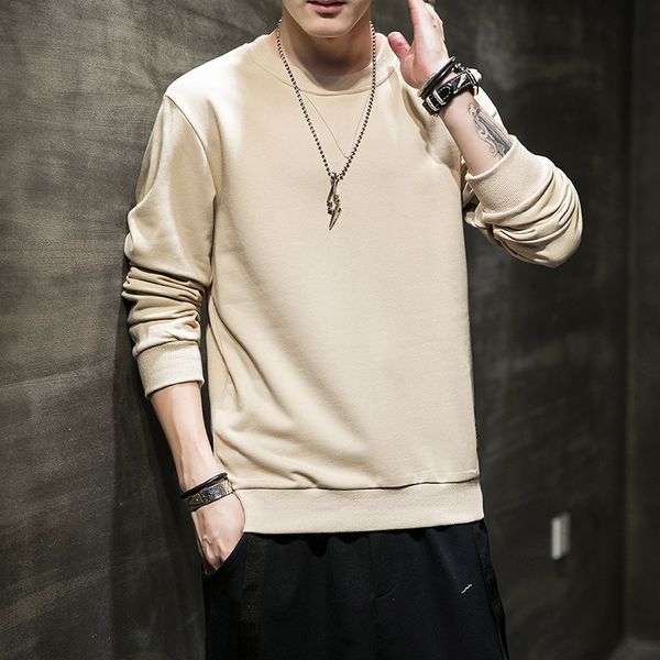 mens sweater sweater boys korean fashion students spring and autumn round neck long sleeve clothes 2021 new loose men's versatile, Black
mens sweater sweater boys korean fashion students spring and autumn round neck long sleeve clothes 2021 new loose men's versatile, Black