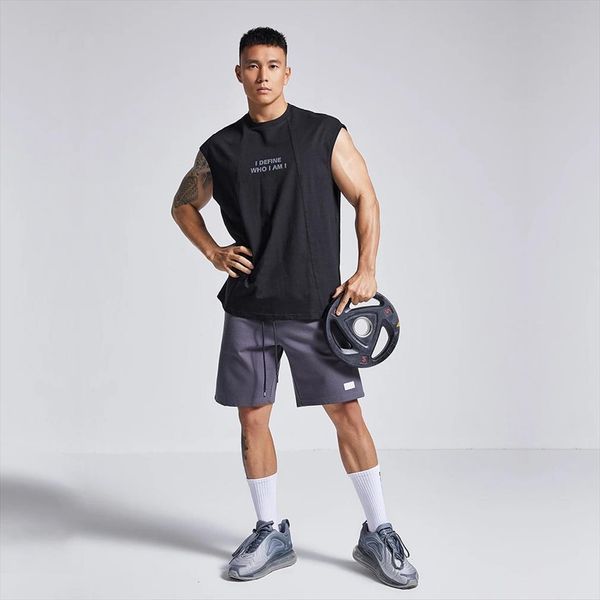 summer mens sports vest fashion men brand fitness training sleeveless basketball quick drying breathable tank top, White;black
summer mens sports vest fashion men brand fitness training sleeveless basketball quick drying breathable tank top, White;black