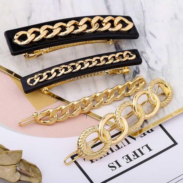 fashion hollow hair clips for women elegant chain metal hairpins gold geometric alloy hairgrip long barrette hair acc gift hot
fashion hollow hair clips for women elegant chain metal hairpins gold geometric alloy hairgrip long barrette hair acc gift hot