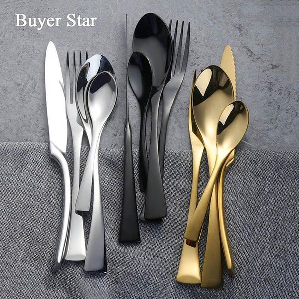dinnerware sets buyer star stylish tableware set flatware cutlery stainless steel 304 utensils kitchen include knife fork spoon 18/10
dinnerware sets buyer star stylish tableware set flatware cutlery stainless steel 304 utensils kitchen include knife fork spoon 18/10