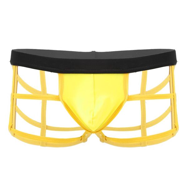 underpants mens erotic lingerie underwear hollow out solid color boxer briefs low waist bulge pouch thong elastic waistband strappy panties, Black;white
underpants mens erotic lingerie underwear hollow out solid color boxer briefs low waist bulge pouch thong elastic waistband strappy panties, Black;white