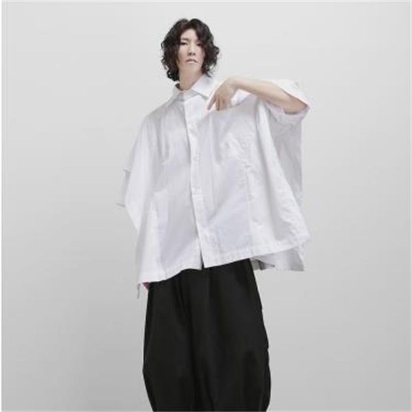 men's casual shirts short sleeve shirt spring and summer pure color simple super loose size half, White;black
men's casual shirts short sleeve shirt spring and summer pure color simple super loose size half, White;black