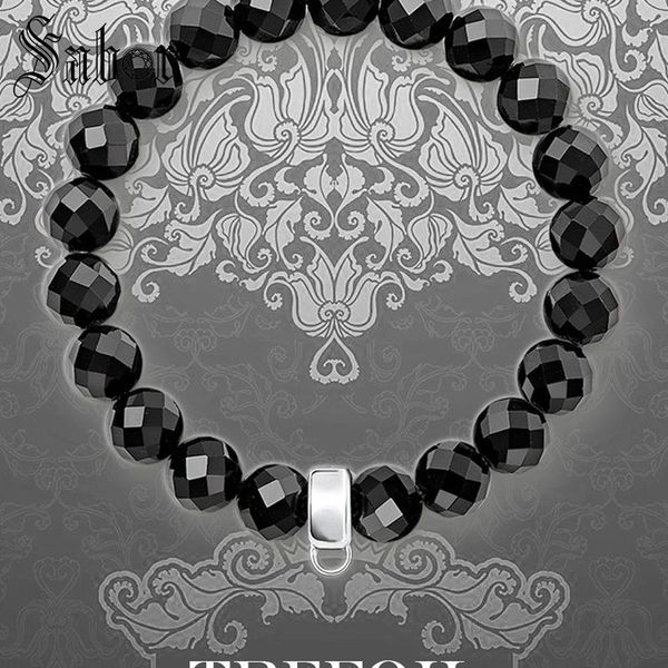 charm bracelets female bracelet charms carrier with black onyx beads 2021 silver color fashion jewelry gift women girls accessories, Golden;silver
charm bracelets female bracelet charms carrier with black onyx beads 2021 silver color fashion jewelry gift women girls accessories, Golden;silver
