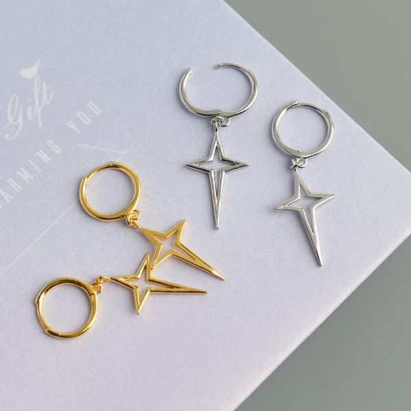 hoop & huggie men's 925 sterling silver star dangle drop earrings f029, Golden;silver
hoop & huggie men's 925 sterling silver star dangle drop earrings f029, Golden;silver