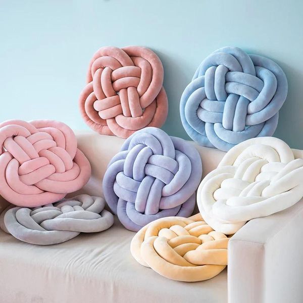 45 cm knotted plush ball pillow waist back cushions home bed decoration soft plush knot hand woven braided cushion throw ball
45 cm knotted plush ball pillow waist back cushions home bed decoration soft plush knot hand woven braided cushion throw ball