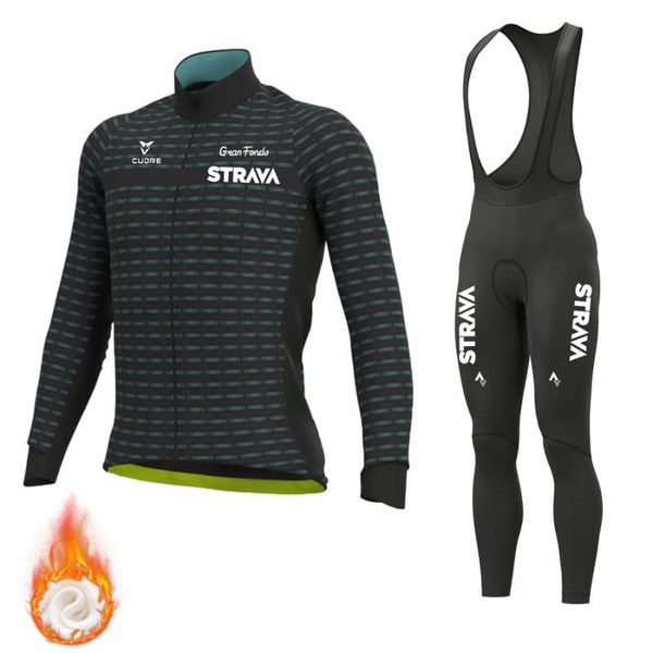racing sets winter 2022 strava team cycling clothing 19d bike pants set ropa ciclismo mens thermal fleece long bicycling jersey maillot wear, Black;blue
racing sets winter 2022 strava team cycling clothing 19d bike pants set ropa ciclismo mens thermal fleece long bicycling jersey maillot wear, Black;blue
