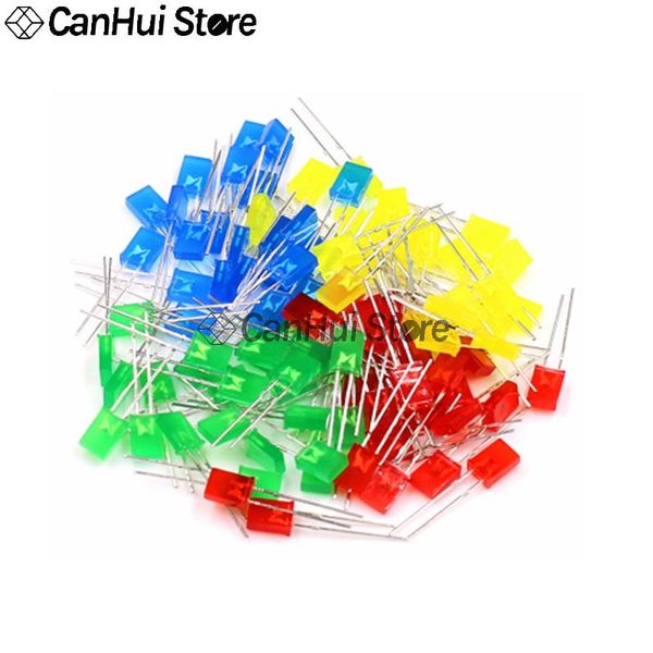 light beads 100pcs 2x5x7 square led 257 red light-emitting diode white yellow green blue electronic diy kit
light beads 100pcs 2x5x7 square led 257 red light-emitting diode white yellow green blue electronic diy kit