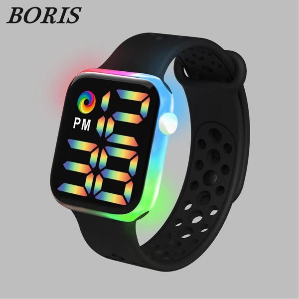 wristwatches men sports digital watches led colorful watch for waterproof luminous rainbow women electronic unisex, Slivery;brown
wristwatches men sports digital watches led colorful watch for waterproof luminous rainbow women electronic unisex, Slivery;brown