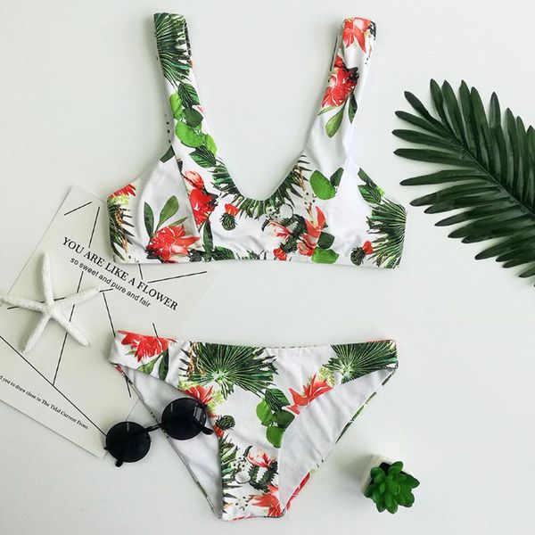 women strapless bandage bandeau push up leaves printed bikini set lace up female summer swimwear swimsuit beachwear
women strapless bandage bandeau push up leaves printed bikini set lace up female summer swimwear swimsuit beachwear