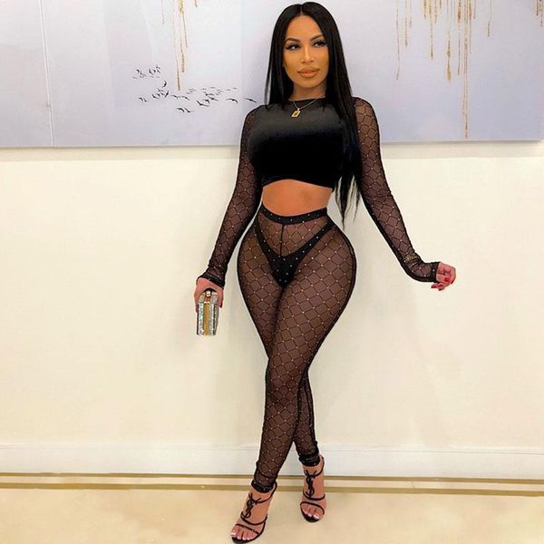 women's two piece pants glitter sheer mesh set women and club wear birthday outfits for night party 2 matching sets, White
women's two piece pants glitter sheer mesh set women and club wear birthday outfits for night party 2 matching sets, White