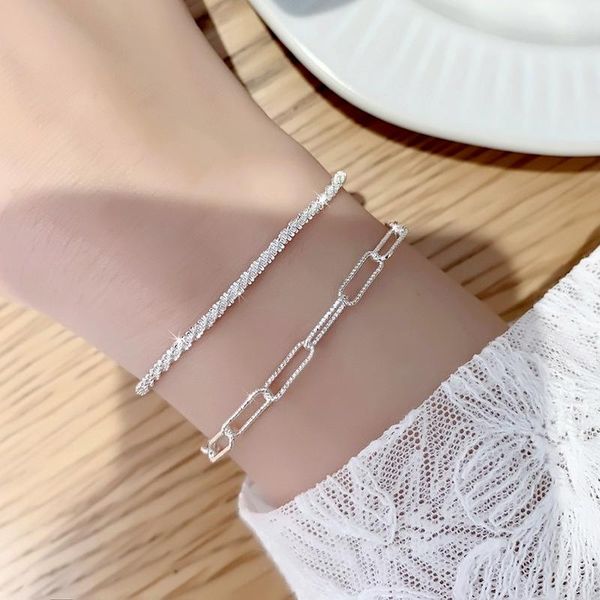 charm bracelets u-magical fairy shining water wave metallic chain bracelet for women unique design love heart jewelry, Golden;silver
charm bracelets u-magical fairy shining water wave metallic chain bracelet for women unique design love heart jewelry, Golden;silver