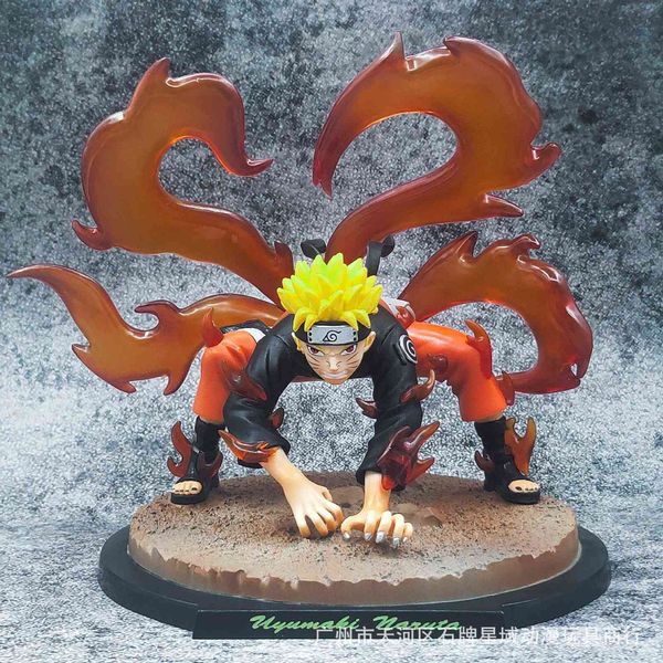 ninja gk nine tailed fox four tailed naruto fairy boxed hand made model ornaments
ninja gk nine tailed fox four tailed naruto fairy boxed hand made model ornaments