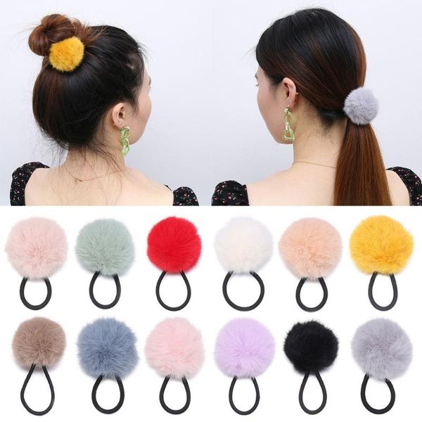 hair accessories color gift for women girl band ponytail holders elastic rubber bands plush ball ties, Slivery;white
hair accessories color gift for women girl band ponytail holders elastic rubber bands plush ball ties, Slivery;white
